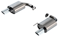 Borla 2024-2025 Ford Mustang Eco Boost 2.3L S-Type Axle Back Exhaust w/ Chrome Tips 11986
