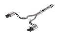 Borla 2024 Ford Mustang GT 5.0L V8 w/ Active Exhaust S-Type Cat-Back Exhaust System - Black Chrome 140962BC