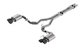 Borla 2024 Ford Mustang Dark Horse 5.0L V8 w/Active Exhaust S-Type Cat-Back Exhaust System - BC Tips 140964BC