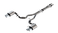 Borla 2024 Ford Mustang GT 5.0L V8 3 in ATAK Catback Non-Active Exhaust- Chrome Quad Tip 140970