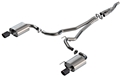 Borla 2024 Ford Mustang 2.3L Ecoboost 2.50 S-TYPE CFBA Catback Exhaust - Non-Active 140979CFBA