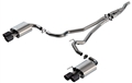 Borla 2024 Ford Mustang 2.3L Ecoboost ATAK Catback Exhaust CF BA w/ Quad Tips - Non-Active 140982CFBA