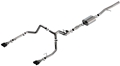 Borla 2024 Chevy Silverado 1500 6.2L V8 ATAK Catback Exhaust w/ Simulator - Black Chrome 140997BC