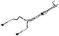 Borla 24-25 Chevy Silverado 1500 (6.2L V8) S-Type Cat Back - 3.5in Carbon Fiber Black Anodized Tips 141000CFBA