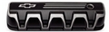 Valve Covers, Black with Chevrolet Bowtie19421393