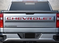 3-D Urethane CHEVROLET Tailgate Lettering in Gloss Red 19432561