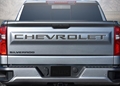 3-D Urethane CHEVROLET Tailgate Lettering in Carbon Fiber 19432564