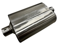 2.5" Inlet/Outlet "Chambered Series" Muffler (Center Inlet, Center Outlet) 25-1095