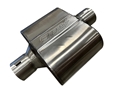 2.5" Inlet/Outlet "Race Series" Muffler (Center Inlet, Center Outlet) 25-1104