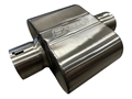 3" Inlet/Outlet "Race Series" Muffler (Center Inlet, Center Outlet) 25-1105