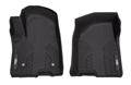 First-Row Premium All-Weather Floor Liners in Jet Black with Bison Logo 85545011
