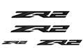 Emblem Pkg, ZR2 Black 2024+ 85636706