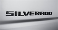 Silverado WT Emblems in Black 86539774