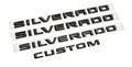 Emblem, Silverado - Black 86539776