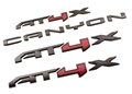 Canyon 2023+ AT4X Emblems in Black 86557053