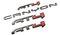 Canyon AT4 Emblems in Black 86557055