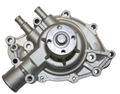 Aluminum Mechanical Water Pump, Ford SB 289/302/351W, Passenger Side, Standard Rotation, Satin BPP16230