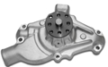 Aluminum Mechanical Water Pump, Chevy SB, Short, Standard Rotation, Satin BPP1668