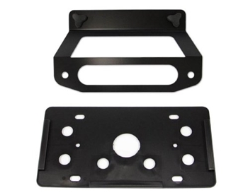 AEV Hawse Fairlead License Plate Mount Universal 10404003AB