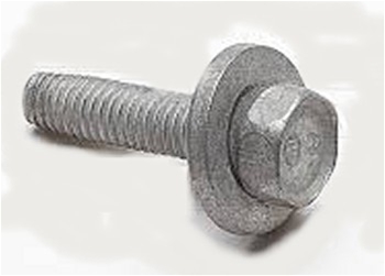 Bolt, M6X1X25 Hex W/Flat Washer 11609989