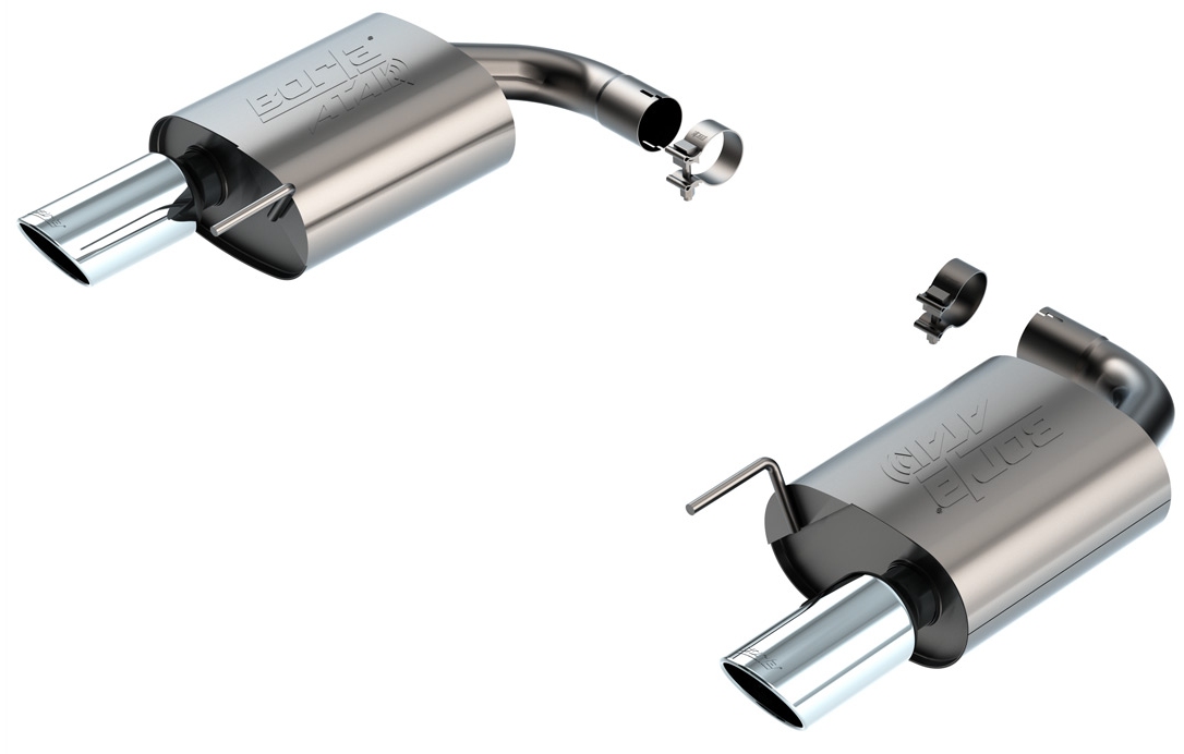 Borla 2024 Ford Mustang GT 5.0L V8 w/o Active Exhaust ATAK Axle-Back Exhaust System 11984