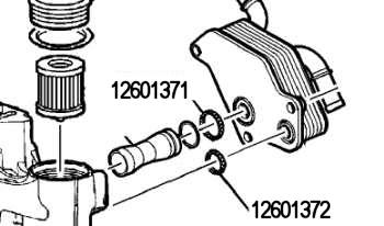 Oil Cooler Seal LNF Style 12601371