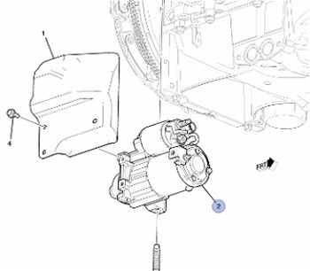 LT1, LT4 Starter Shield 12656132