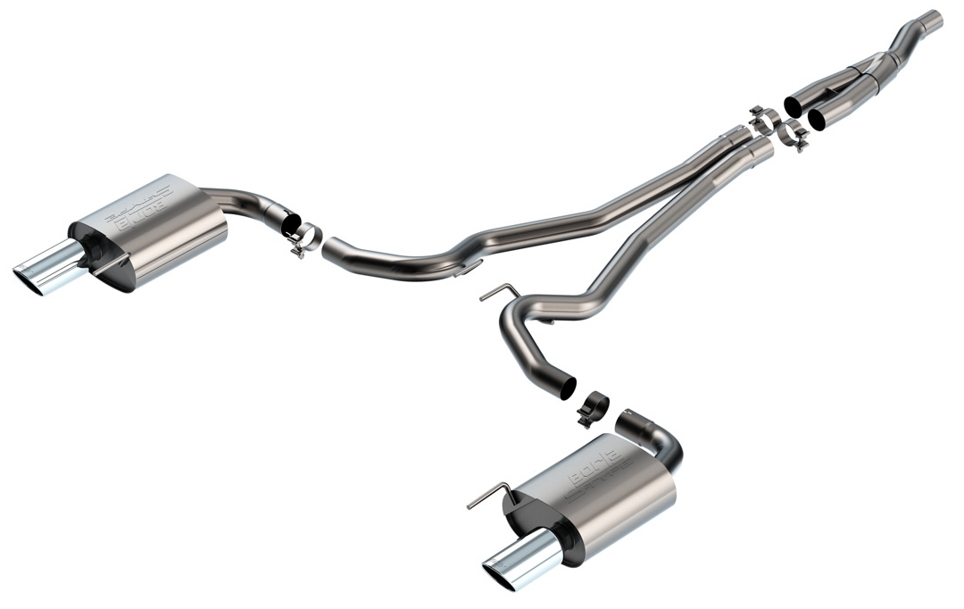 Borla 2024 Ford Mustang 2.3L Ecoboost 2.50 S-TYPE Catback Exhaust - Non-Active 140979