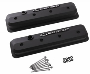 Valve Covers Black Slant-Edge 19351534