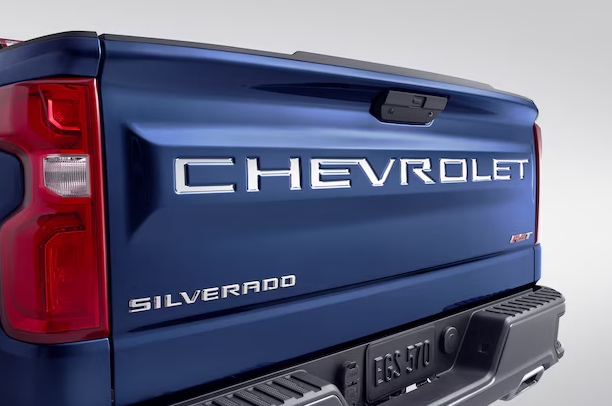 Polished Stainless Steel CHEVROLET Tailgate Lettering 19417967