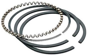 Piston Ring Pack For 383 Engine, +0.005 (Kit) 19418376