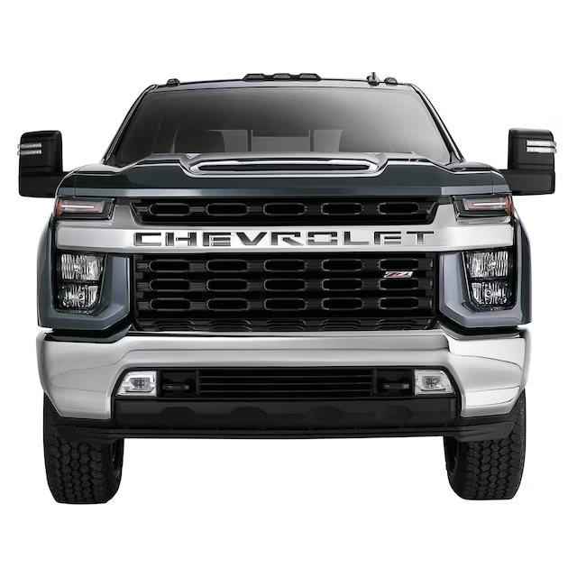 3-D Stamped CHEVROLET Front Grille Lettering in Black Platinum 19421158