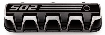 Valve Covers, Black with 502 19421388