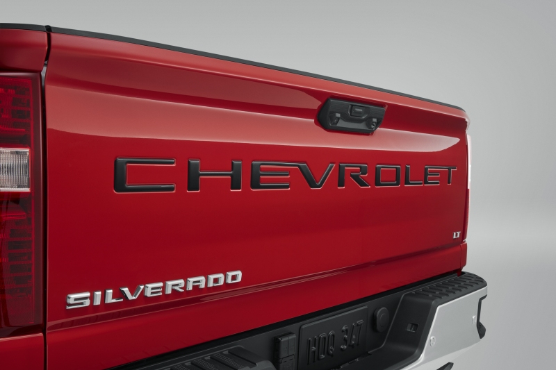 3-D Urethane CHEVROLET Tailgate Lettering in Gloss Black 19432560