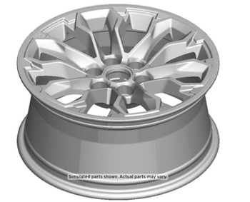 Wheel Satin Graphite/Oxide Gold 2017-2022 23378276