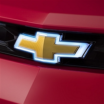Illuminated Bowtie, Gold Frt Emblem 23380121