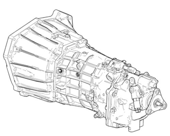 Transmission Camaro 6-Speed Manual 2016-2024 24298784