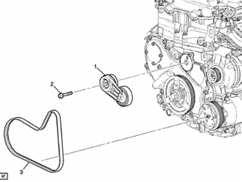 Tensioner Ecotec 2000-2017 19431998