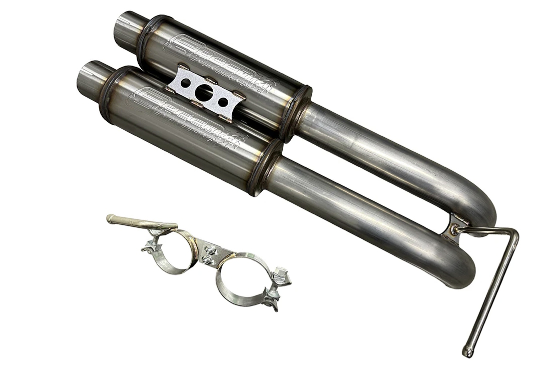 Silverado & Sierra Universal True Dual Axle Exit (Muffler Kit) 1999-2019 25-1007