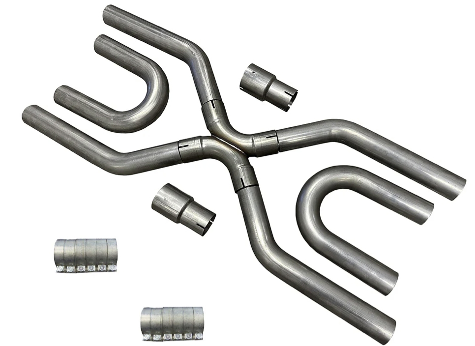 Universal 2 1/2" Exhaust Builder Kit (304 Stainless) 25-1032