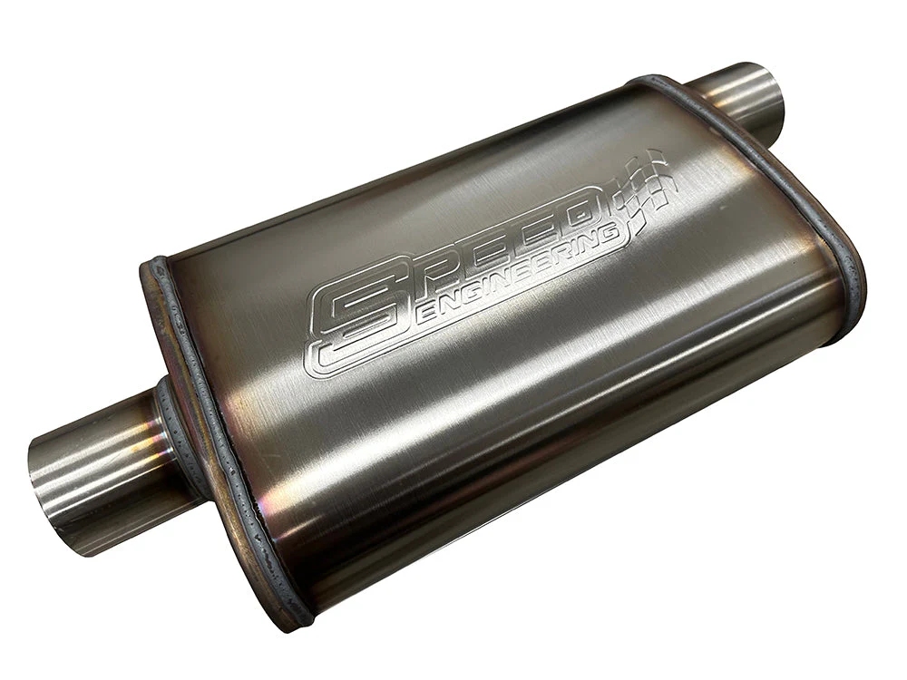 2.5" Inlet/Outlet "Street Series" Muffler (Center/Offset) 25-1100