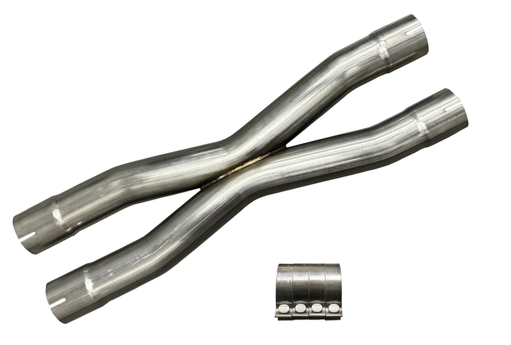 Universal X Pipe 2.5" (304 Stainless) 26" Length 25-1146