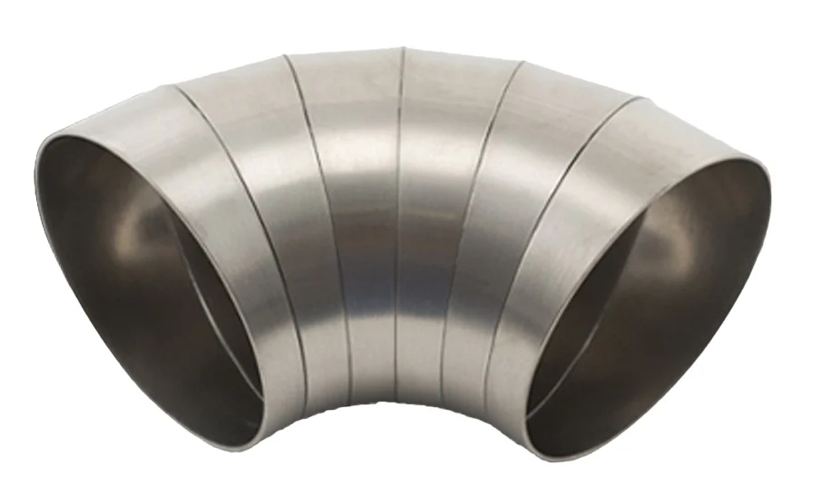 Stainless Steel 90 Degree Round Pie Cuts 2.5" (6 Pieces) 25-1217