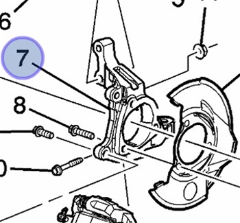 Cobalt LH Spindle 19303851