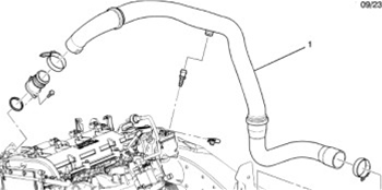 Pipe, Chrg Air Clr LNF 25912407