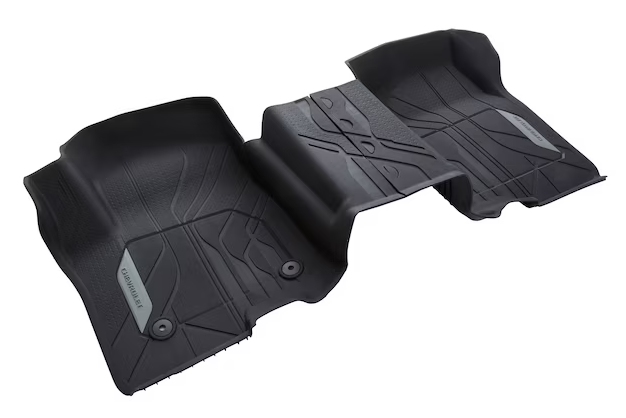 First-Row Interlocking Premium All-Weather Floor Liner in Jet Black 84333606