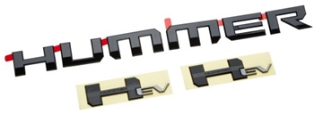 Hummer EV Emblem in Black 84870731