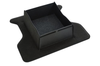 Hummer Carpeted Cargo Area Mat for eTrunk with Integrated Cargo Bin 84968360