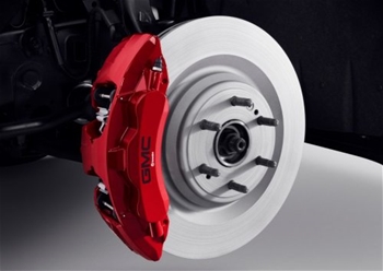 Front 6-Piston Brembo� Brake Upgrade System in Red with GMC Logo 85138044