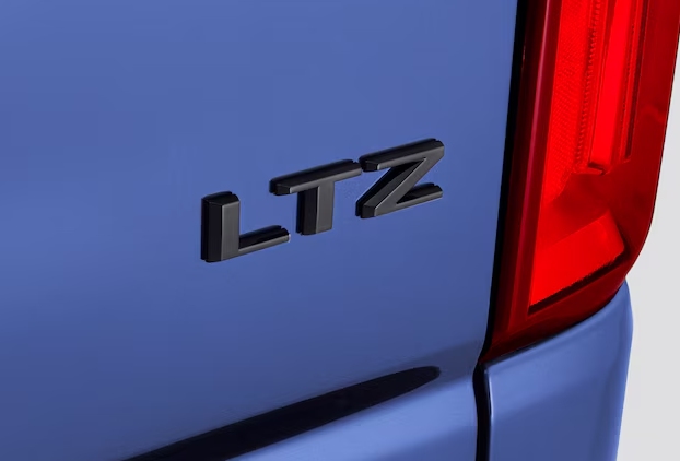 Silverado LTZ Emblems in Black 86539780